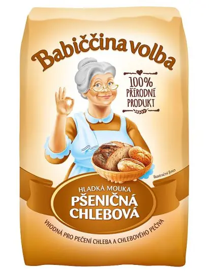 CK MUKA BABICKINA VOLBA 1kg -CHLEBO