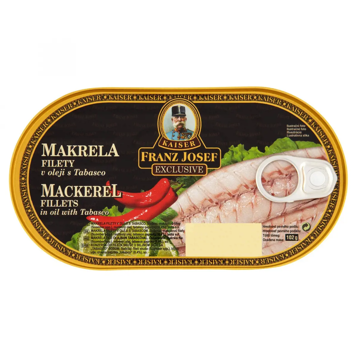 GIANA FJ MAKR.V OLEJI S TABASCO 170g