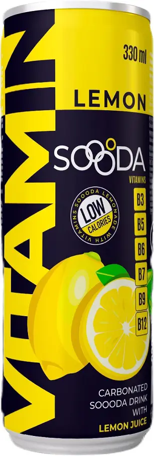 xVODA SOOODA MAXX 330ml -CITRON Z