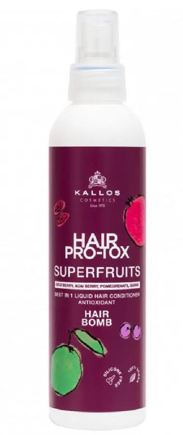 SPREJ KALLOS 200ml -HAIR BOMB SUPERFRUITS