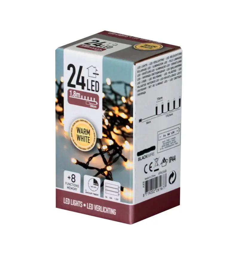VO -LED OSVETLENIE  24ks -TEP.BIELA /BAT.