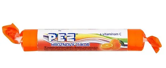 CK HROZNOVY CUKOR PEZ 39g -POMARANC