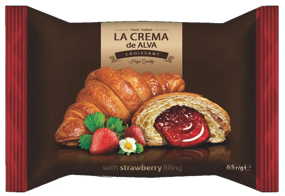 xCK CROISSANT LA CREMA 65g -JAHODOVY