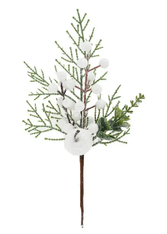 KV.UM.-VO TUJA, EUKALYPTUS,JABLKO,BOBULE 27cm