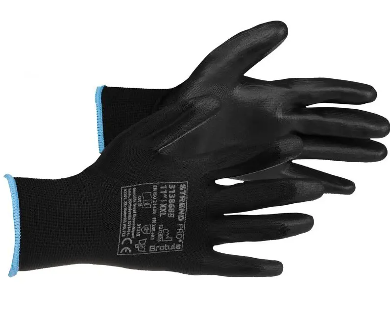 RUKAVICE BROTULA BLACK c.8 -NYLON,POLYU.