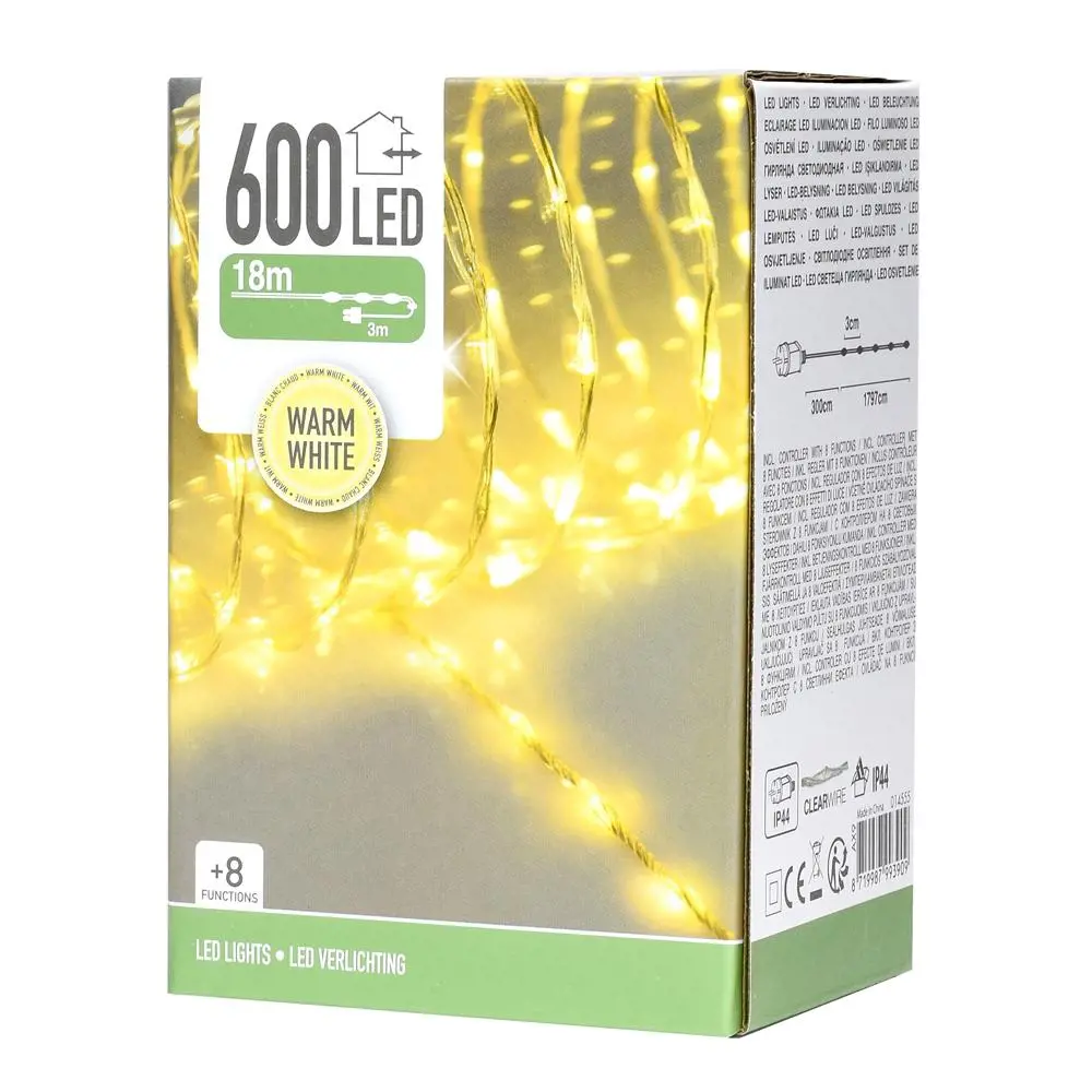 VO -LED OSVETLENIE 600ks -TEPLA BIEL