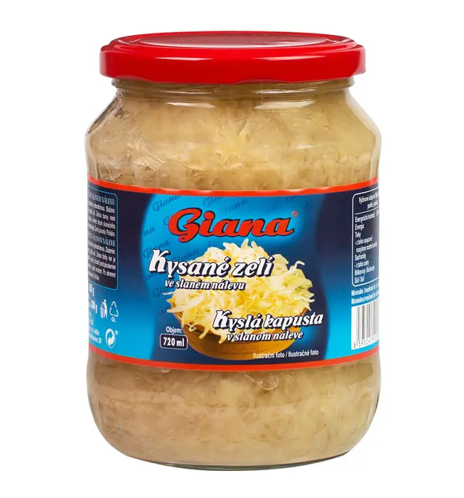 GIANA KAPUSTA KVASENA 720ml -SKLO