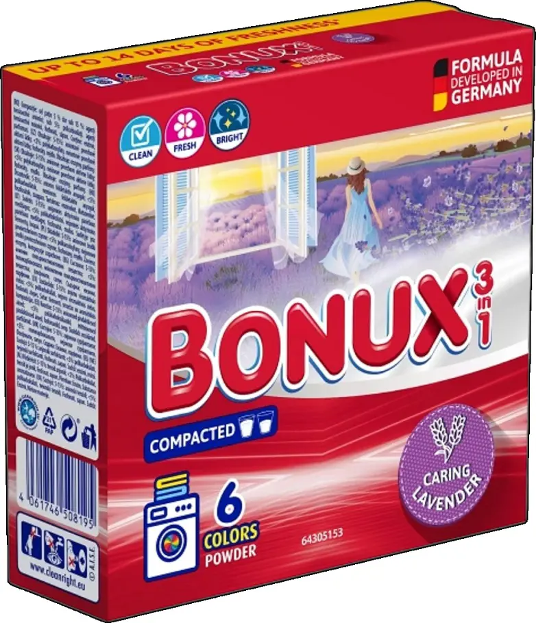 xPR.BONUX   6PD/390g -COLOR CARING LAVENDER