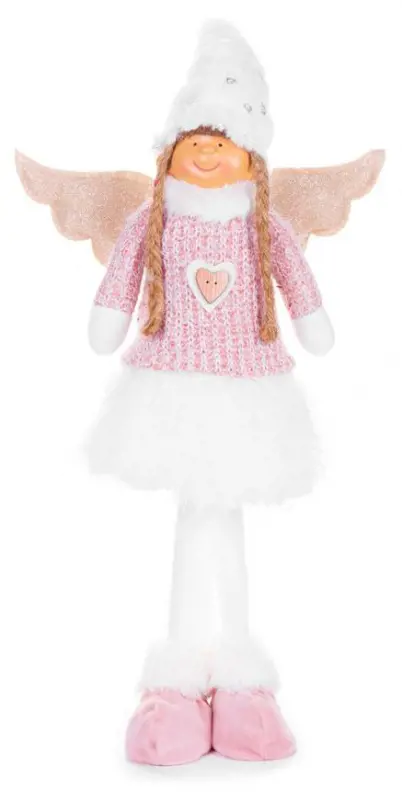 VO -ANJELIK S BIELOU SUKNOU 54cm -RU