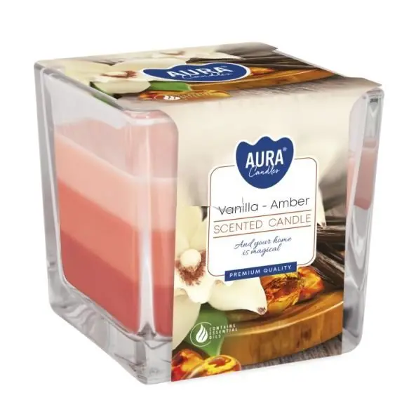 SVIECKA SCENTED CANDLE 32h. -VANILA