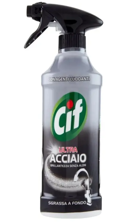 CIF CISTIC -MR- 500ml -ACCIAIO NEREZ