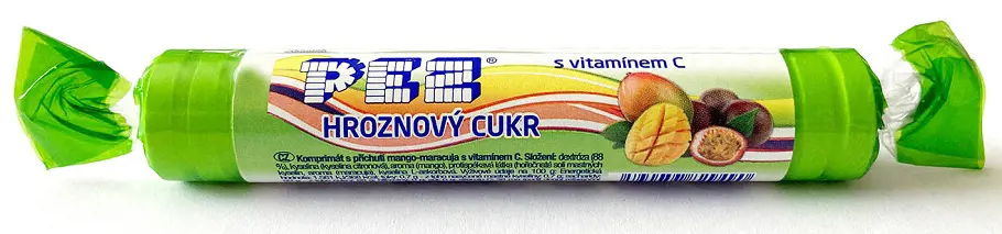 CK HROZNOVY CUKOR PEZ 39g -MANGO