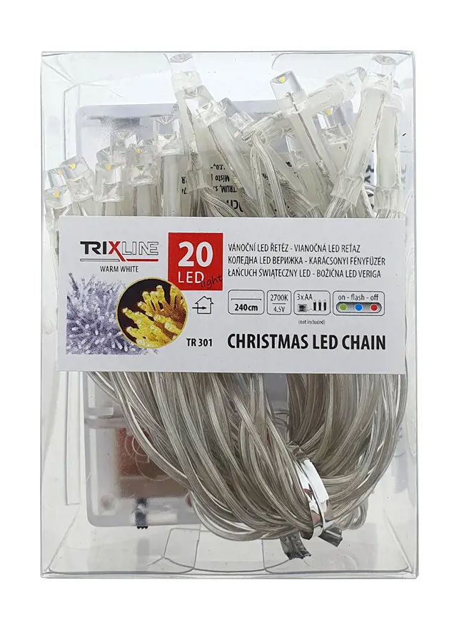 VO -LED OSVETLENIE  20ks 2,5m -T.BIE