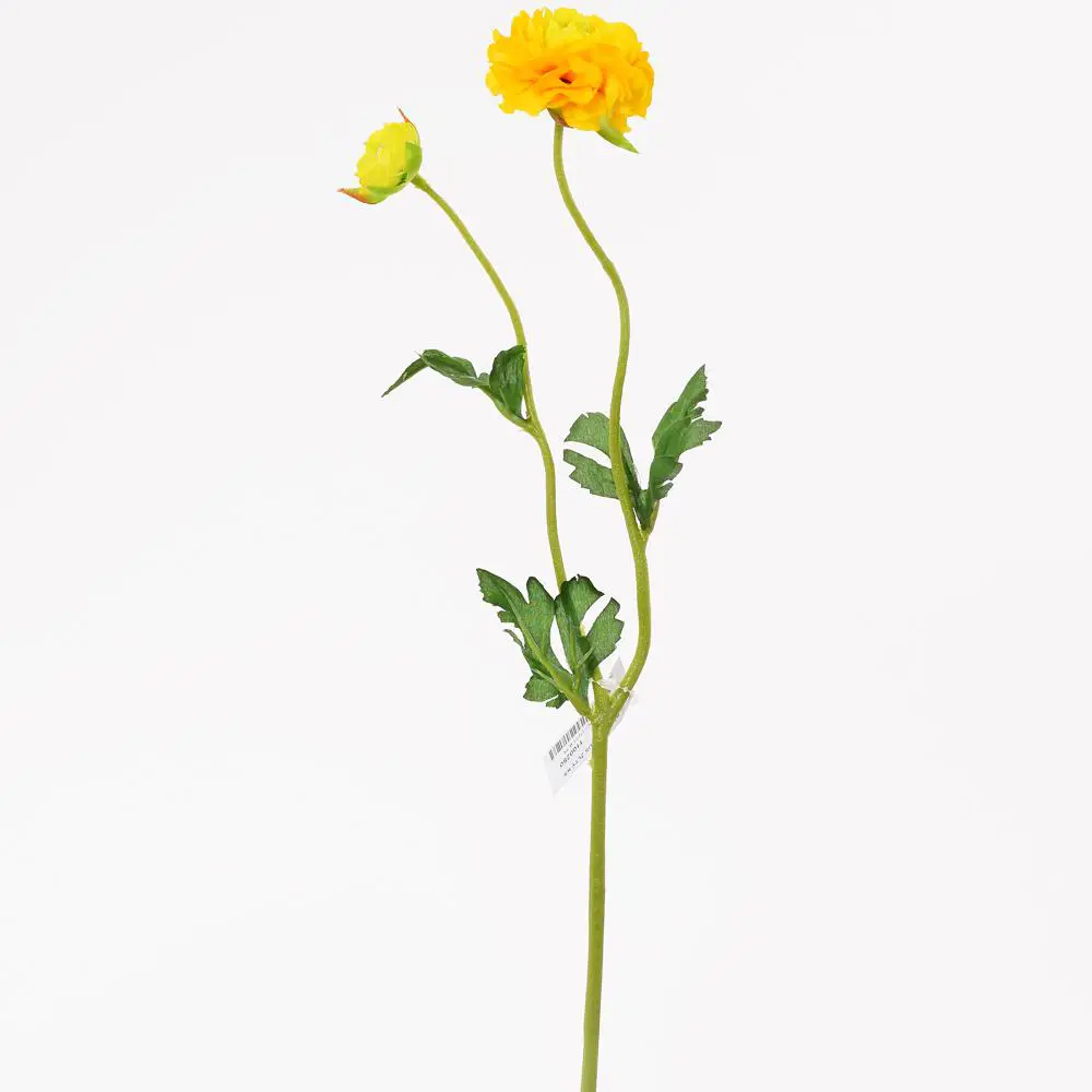 KV.UM.-RANUNCULUS 39cm -ZLTY