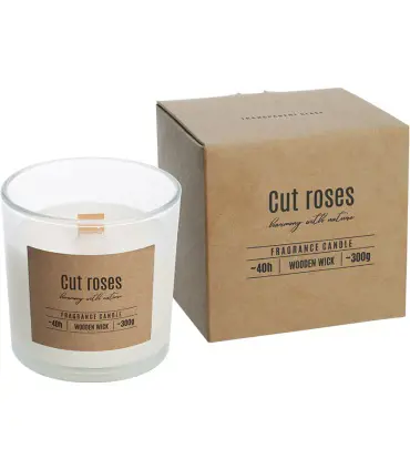 SVIECKA S DREVENYM KN.34h -CUT ROSES