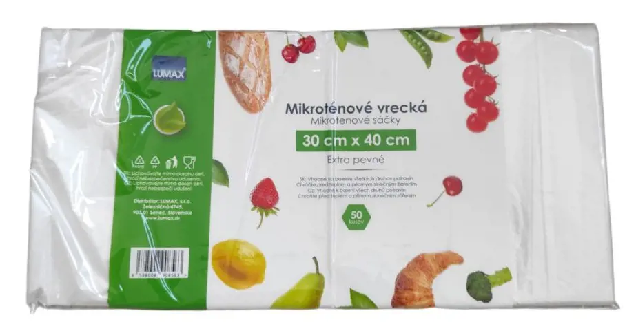 VRECKA MIKROTEN 30x40cm 50ks EXTRA P