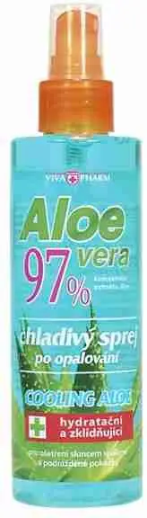 VIVAPHARM CHLADIVY SPREJ PO OPALOVANI ALOE VERA 97% 200ml