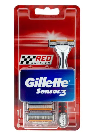 GILLETTE NH-SENSOR3  6+1 STROJ. RED
