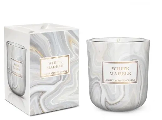 SVIECKA BARTEK MARBLE 150g -BIELA