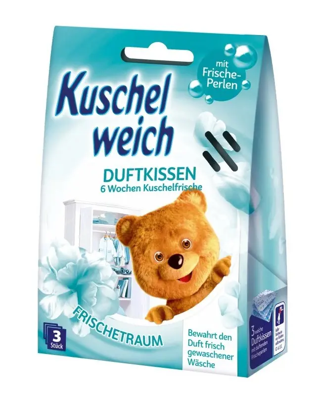 PARFUM.VRECKA KUSCHELWEICH 3ks -FRISCHE TRAUM