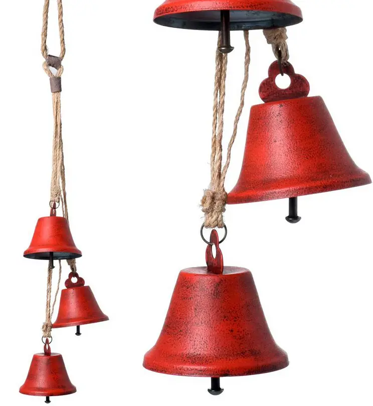 VO -ZVONCE ZAVES KOV CERVENE 58cm
