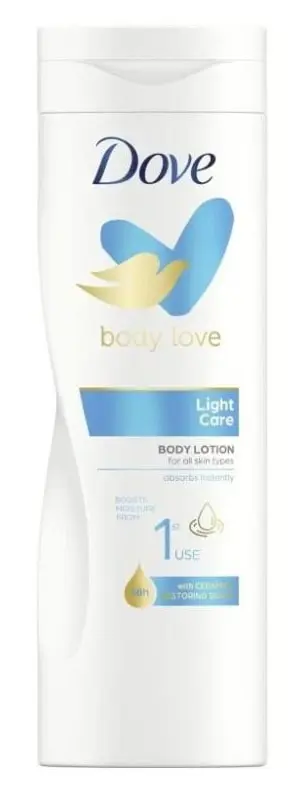TEL.MLIEKO DOVE 400ml -LIGH  HYDRA