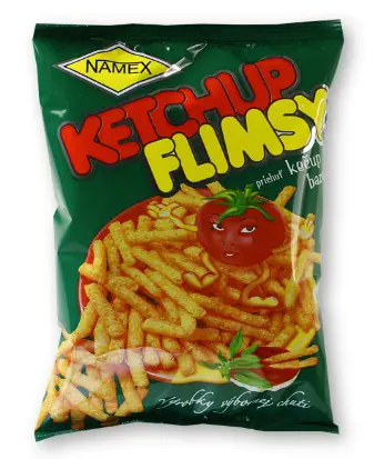 CHIPS NAMEX 60g KETCHUP FLIMSY -BAZ.