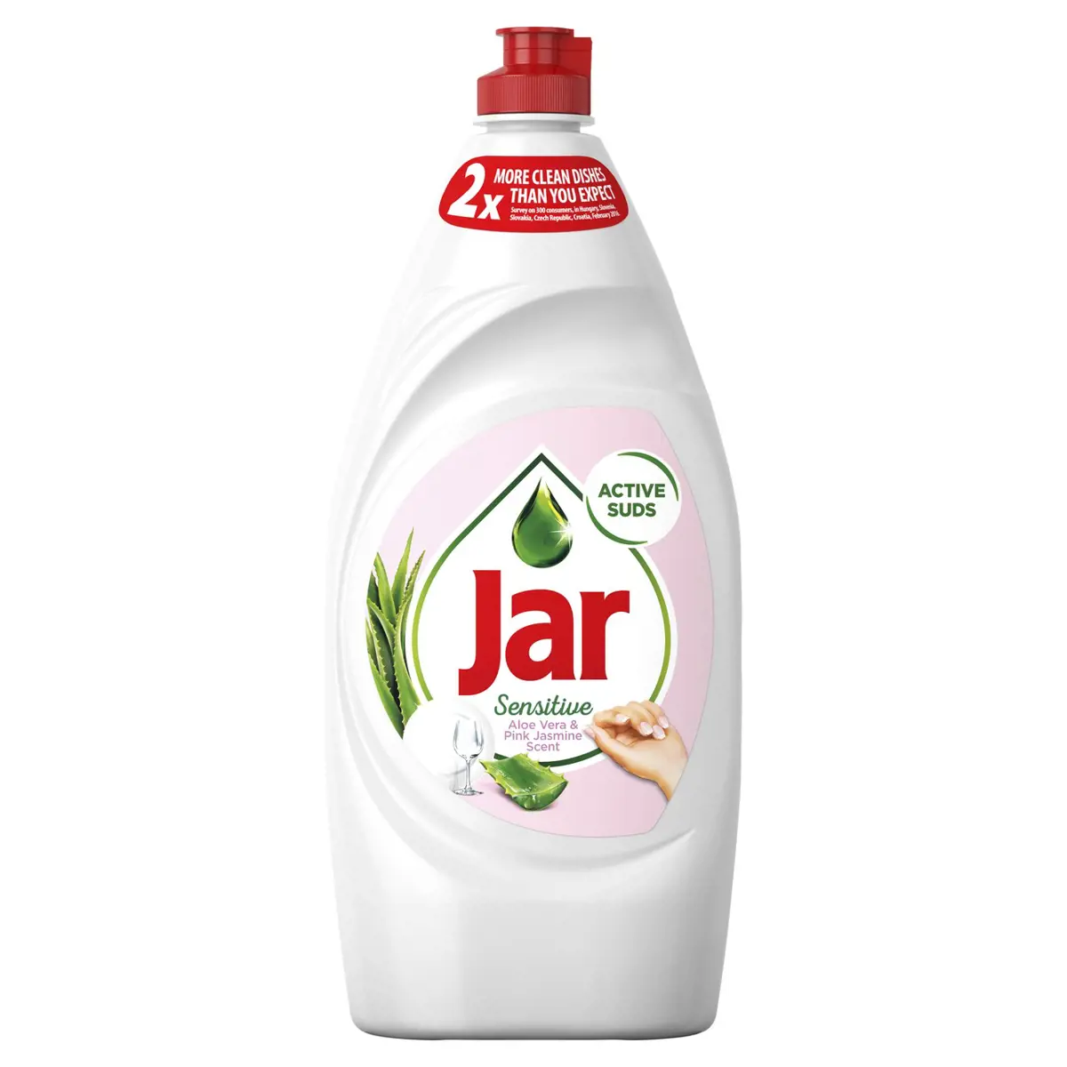 JAR 900ml -SENSITIVE ALOE&PINK JASMI