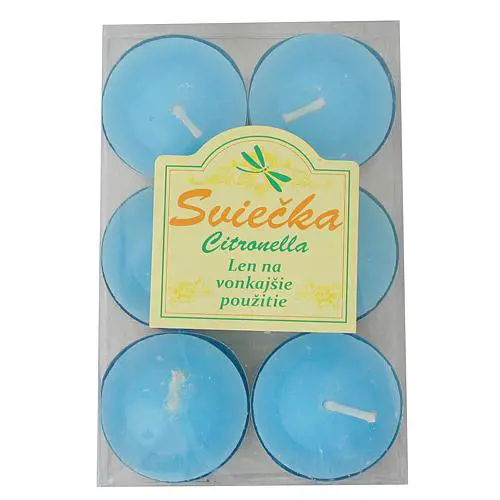SVIECKA CITRONELA 6ks -CAJOVA