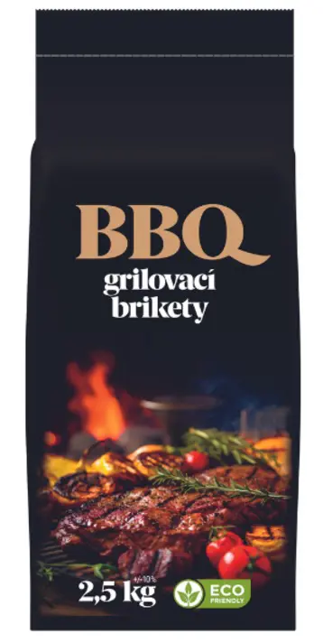 DREVENE BRIKETY BBQ 2,5kg