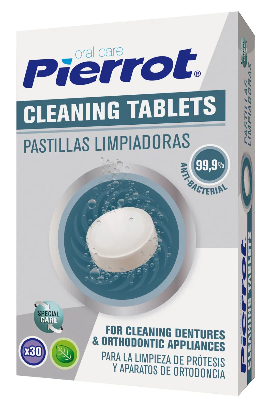 TABL.CISTIACE NA PROTEZU 30ks -PIERROT