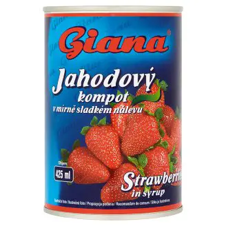 GIANA KOMPOT JAHODOVY 425ml