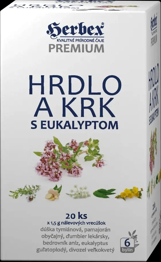 CAJ HERBEX 30g -HRDLO A KRK EUKALYPT