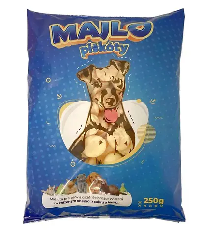 KRMIVO MAJLO 250g -PISKOTY