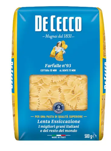 CK CEST.SEM.DE CECCO 500g -FARFALLE N93