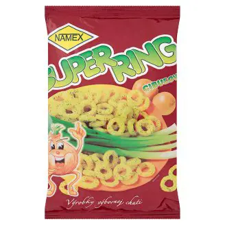CHIPS NAMEX 60g SUPER RING -CIBULOVY