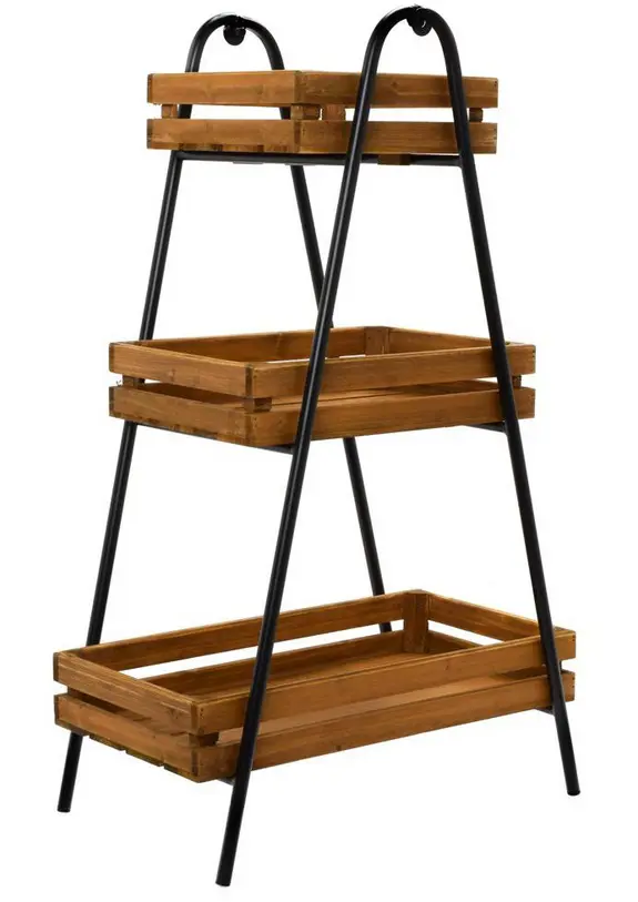 REGAL DREVO 3-PODLAZIA DREVO/KOV 93cm