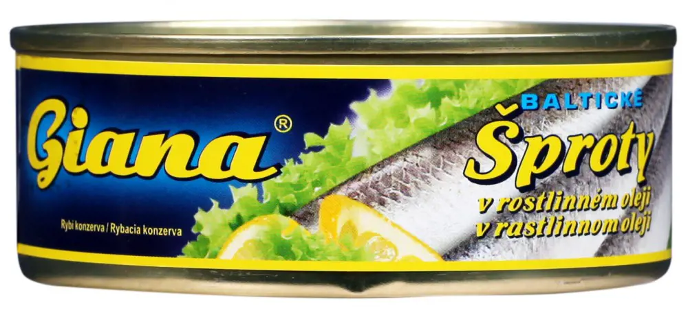 GIANA BALTICKE SPROTY 240g -OLEJ