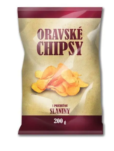 CHIPS ORAVSKE CHIPSY 200g -SLANINA