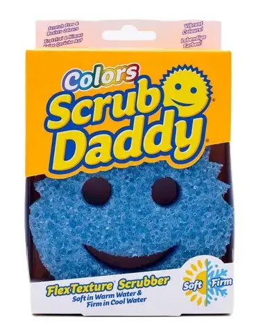 HUBKA SCRUB DADDY COLORS SINGLE PACKS MODRA