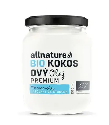 ALLNAT.BIO OLEJ KOKOS 200ml