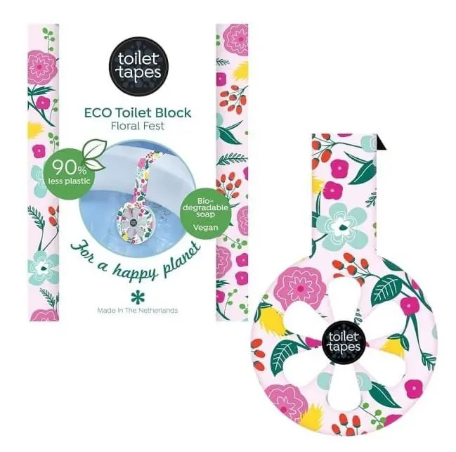 WC TOILET TAPES BIO 18g -FLORAL FEST