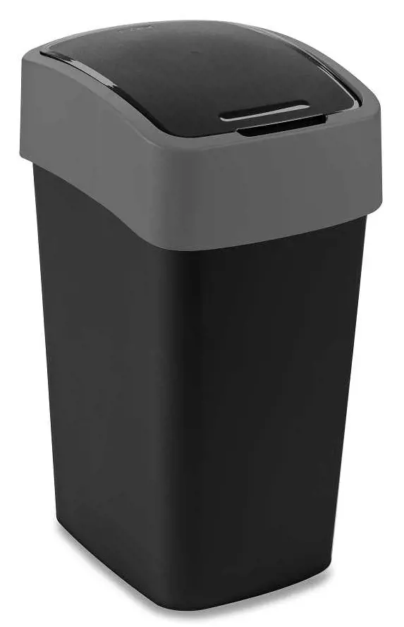KOS ODPADKOVY FLIPBIN 25l -CIERNY