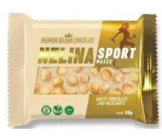 CK COKOLADA NELINO  50g -SPORT WHITE+HAZELNUT