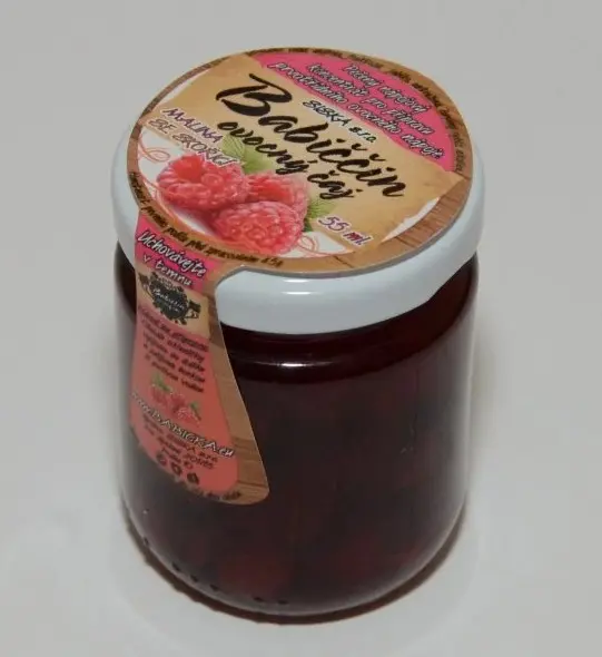 xCAJ PECENY BABICKIN 60ml -MALINA SKORICA