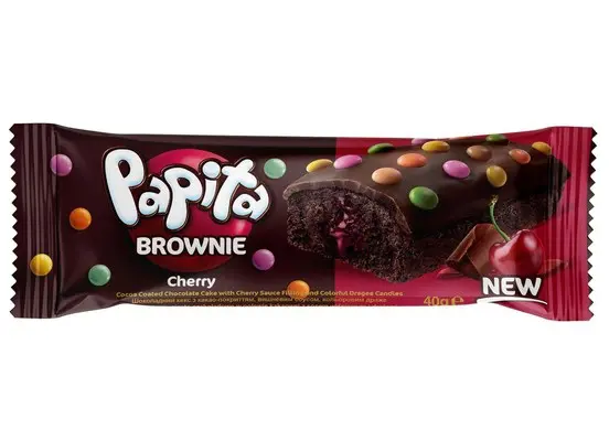 CK PECIVO PAPITA 40g BROWNIE -CHERRY