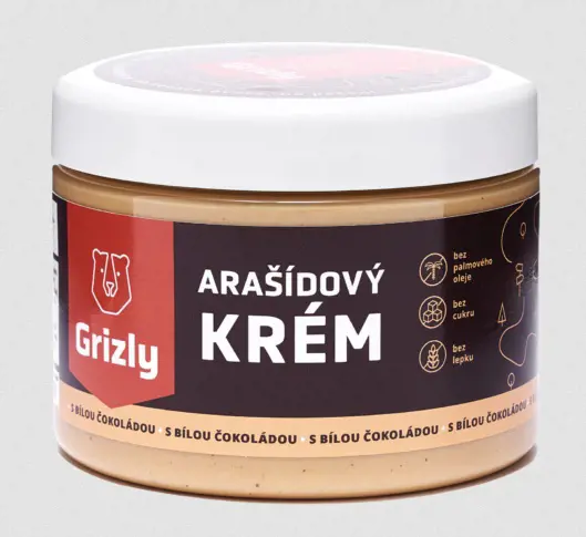 CK GRIZLY KREM 500g -ARASIDOVY+BIE.C