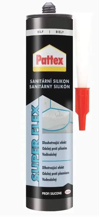 PATTEX SILIKON BIELY 280ml -KUPEL.KUCHYNA