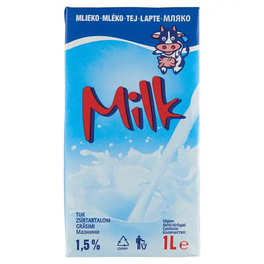 CK MLIEKO MILK 1l 1,5% -TRVANLIVE