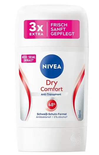 DEO NIVEA STICK 50ml -FM DRY COMFORT 0%